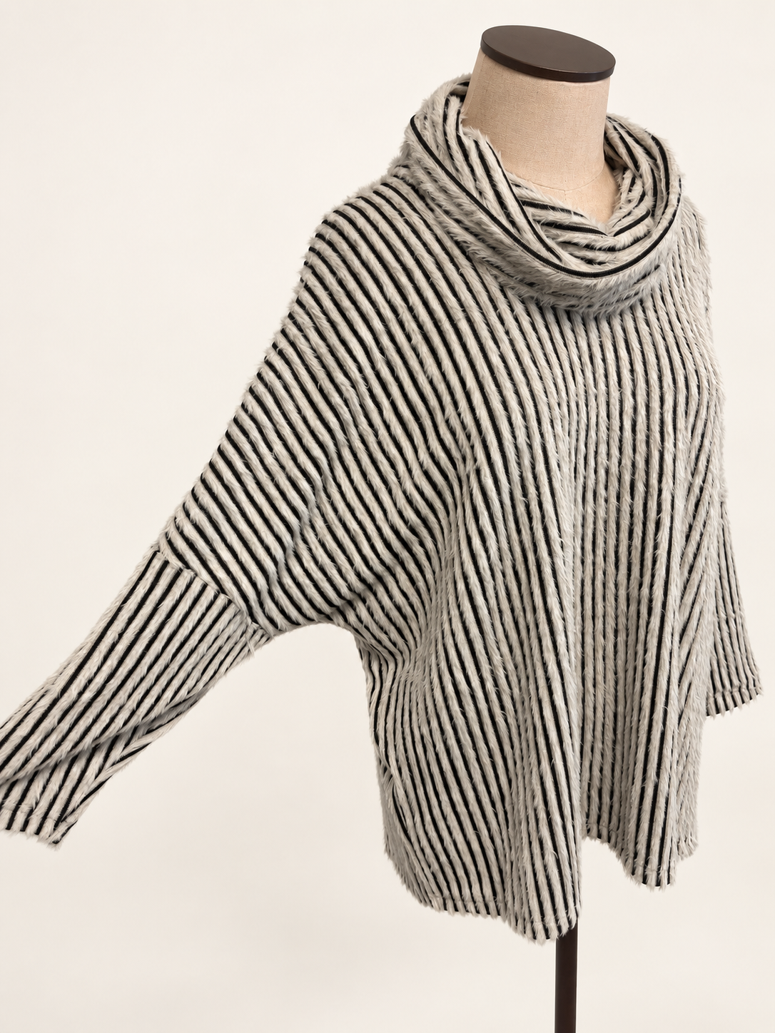Cowl Neck Dolman Sleeve Sweater