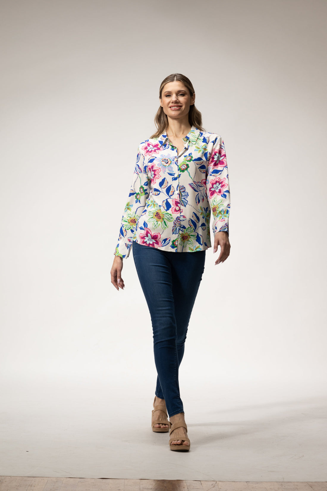 Too Fan | Floral Top