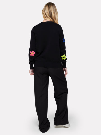 Edinbourgh Knit | Flower Sweater