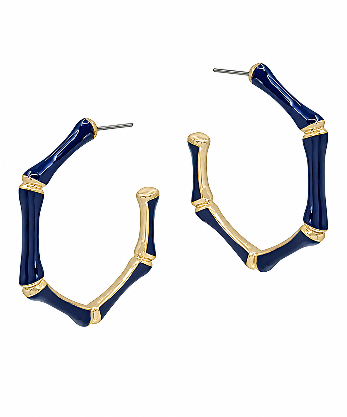 Bamboo Hoops - Navy