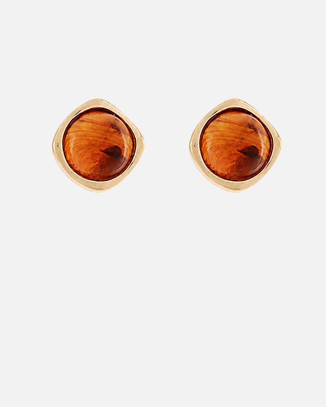 Multi Round Stone Earrings