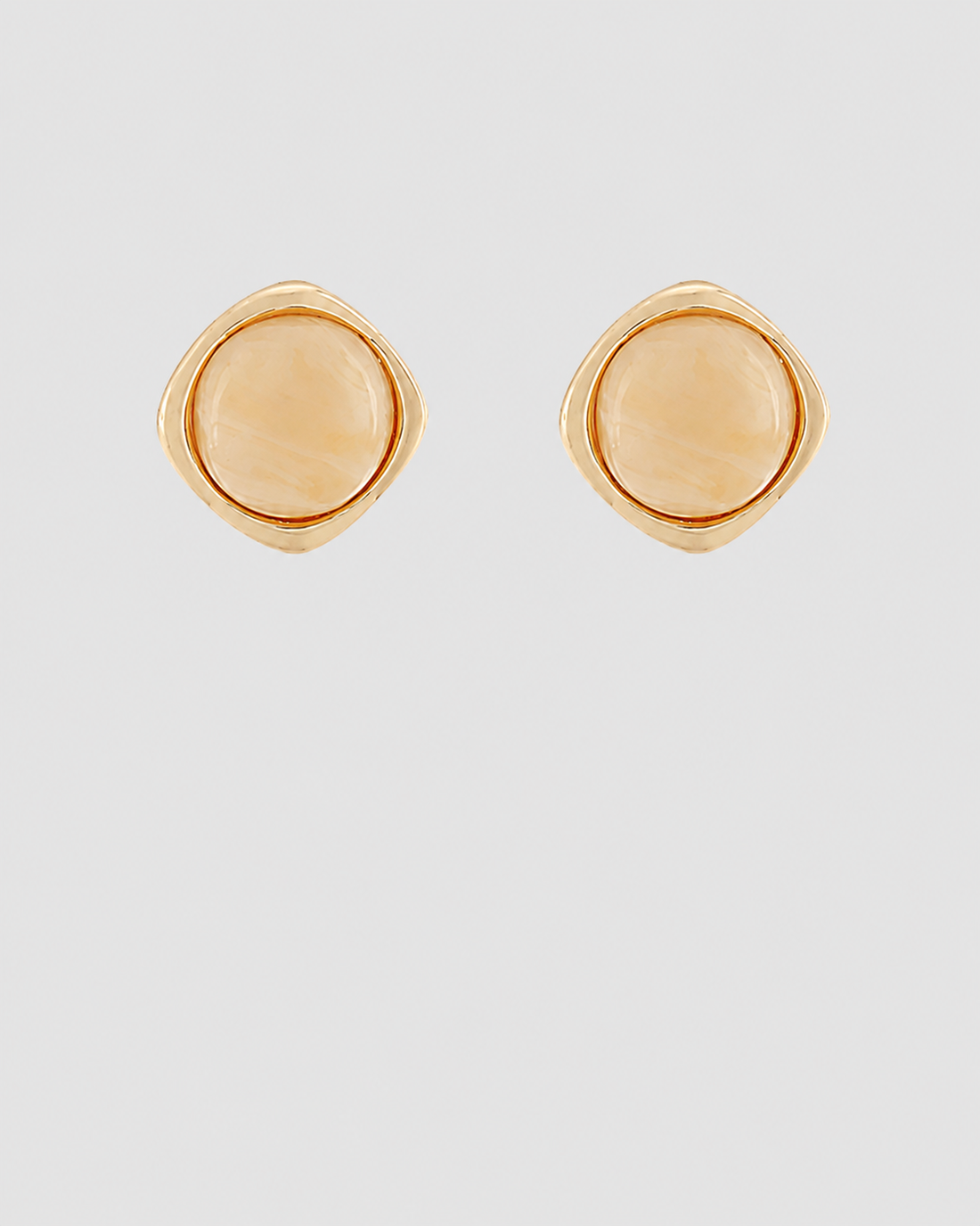Multi Round Stone Earrings