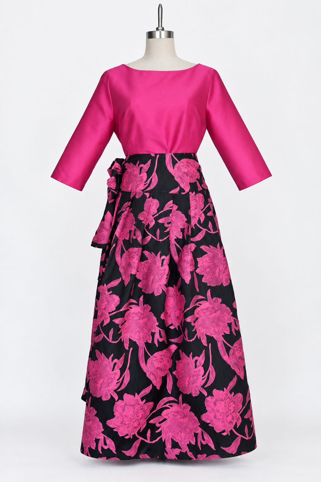 Fuchsia Wrap Skirt