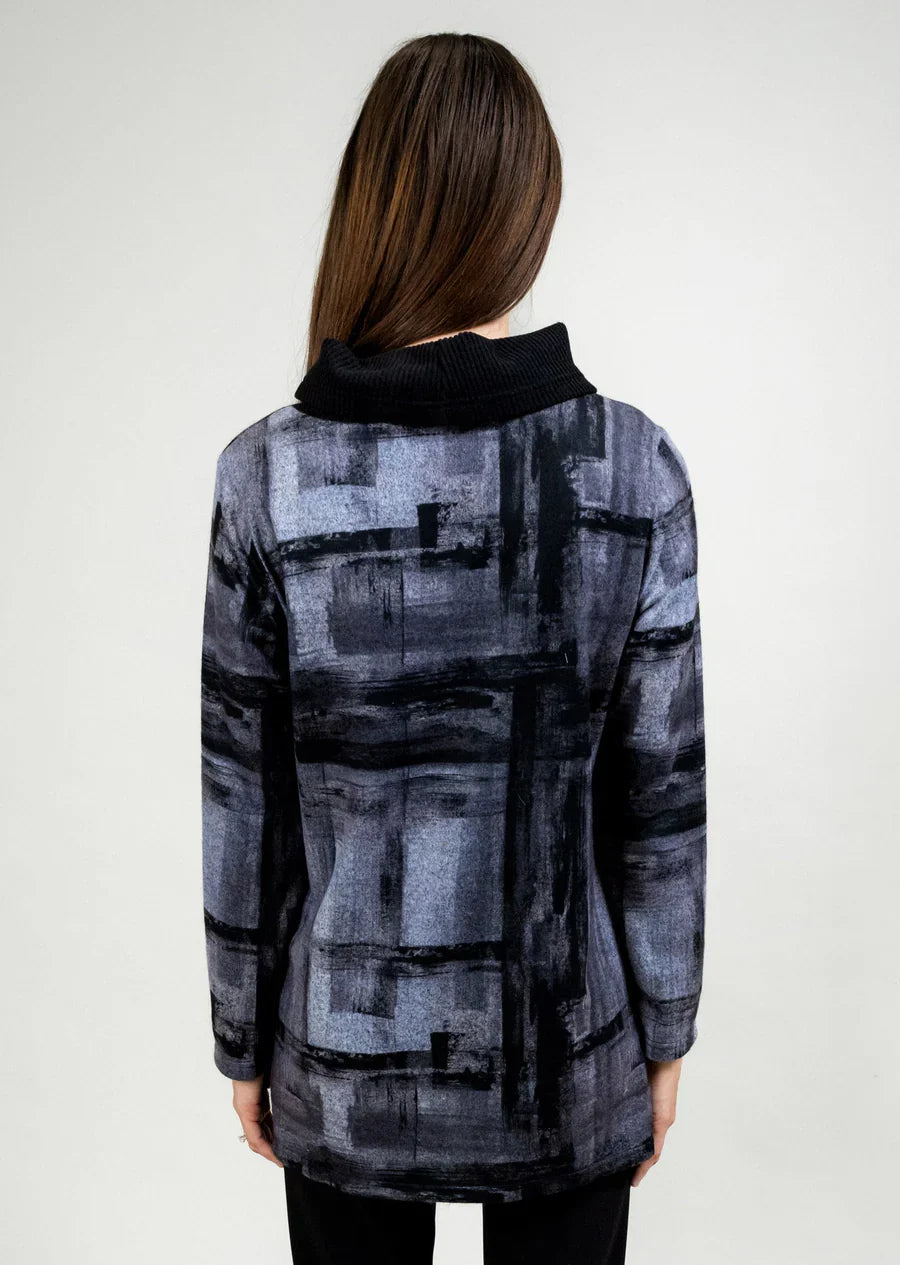 Trisha Tyler | Brushed Contrast Top