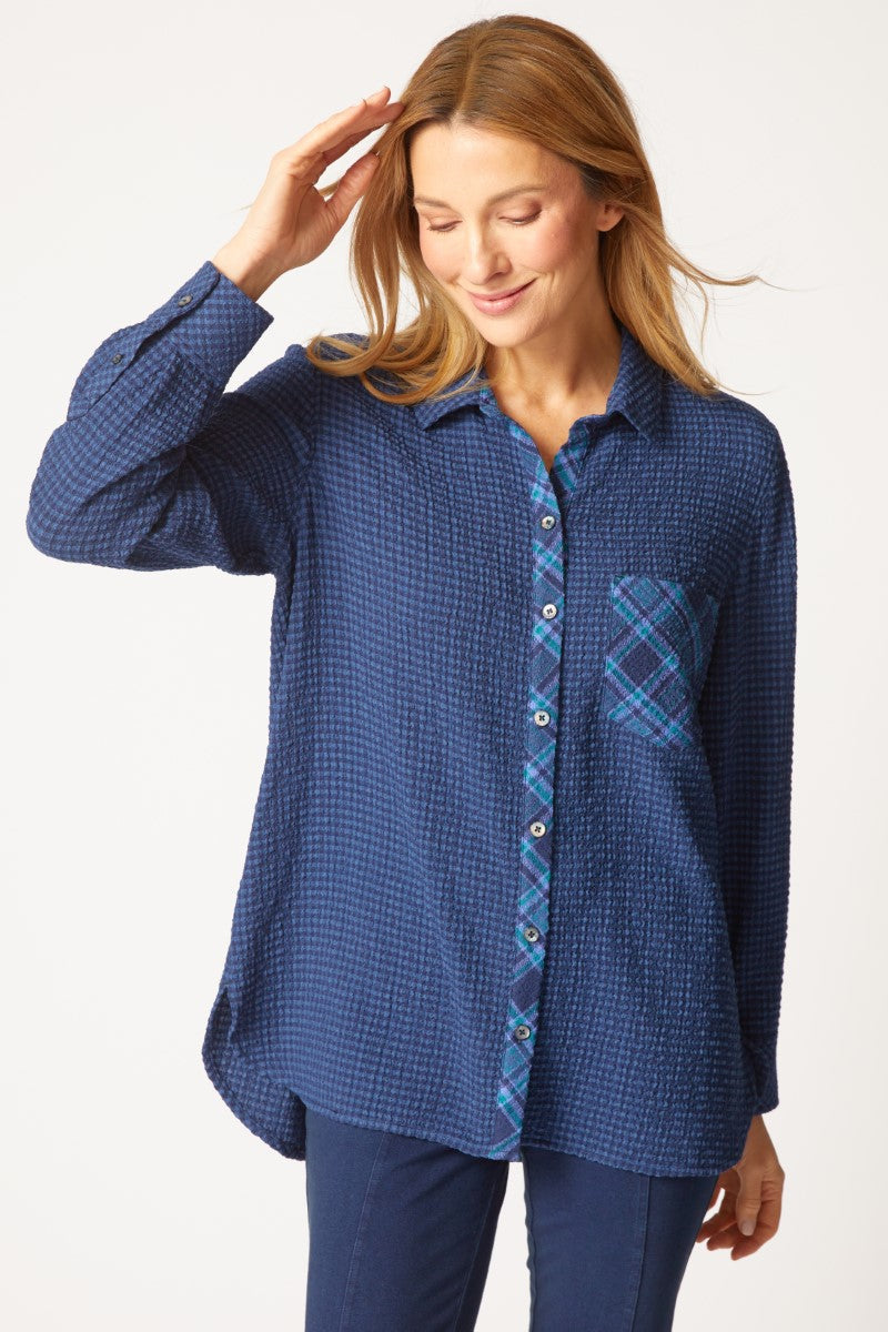 Habitat | Girl Gone Plaid Boyfriend Pock