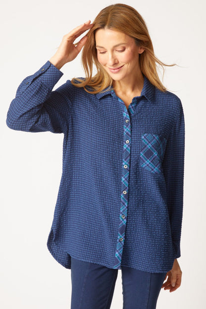 Habitat | Girl Gone Plaid Boyfriend Pock