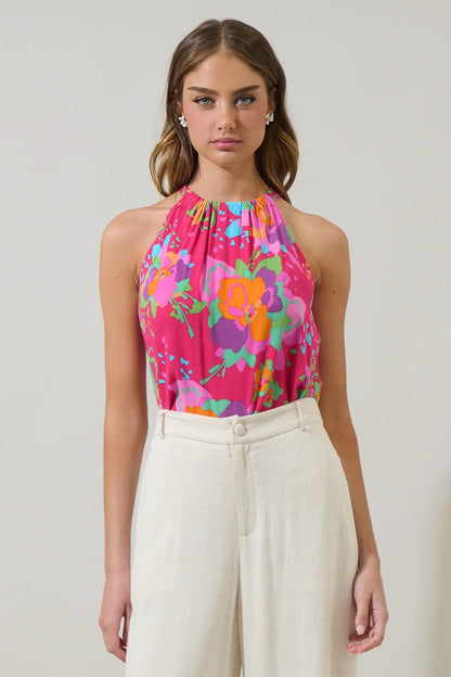 Sugarlips |  Himera Floral Top