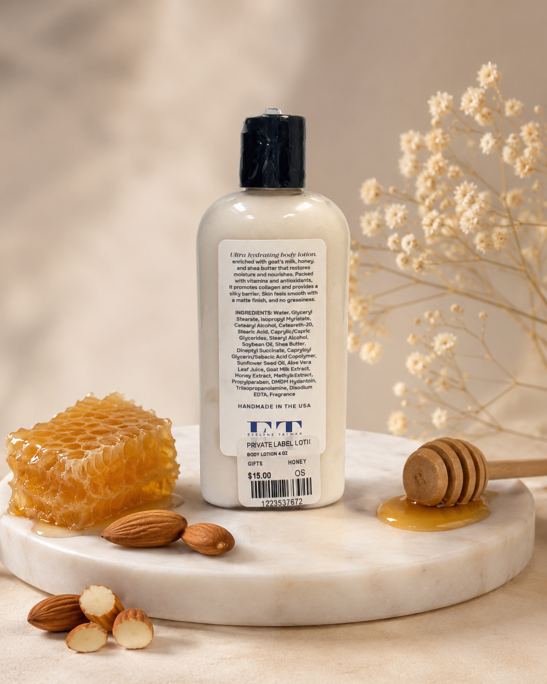 Honey Almond 4 Oz Body Lotion