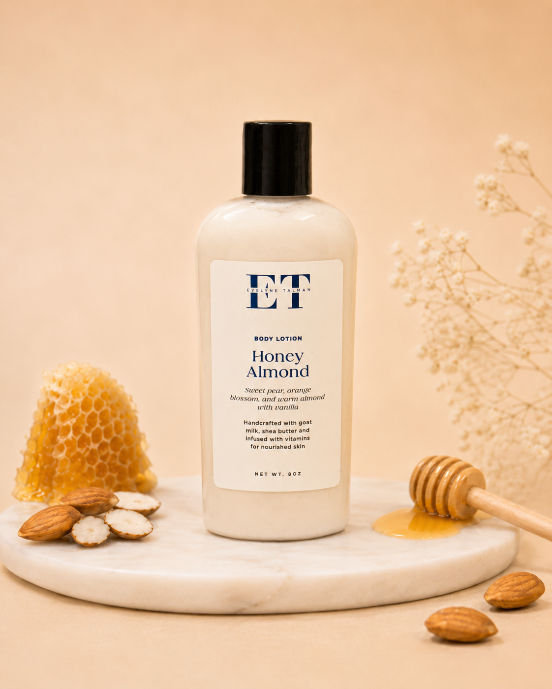 Honey Almond 8 Oz Body Lotion