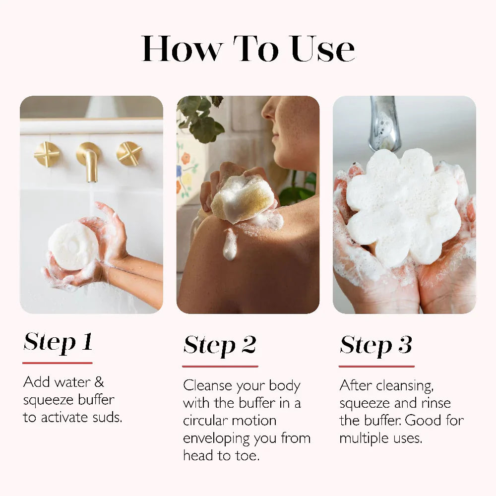Holiday Wreath Collection Body Wash Buffers
