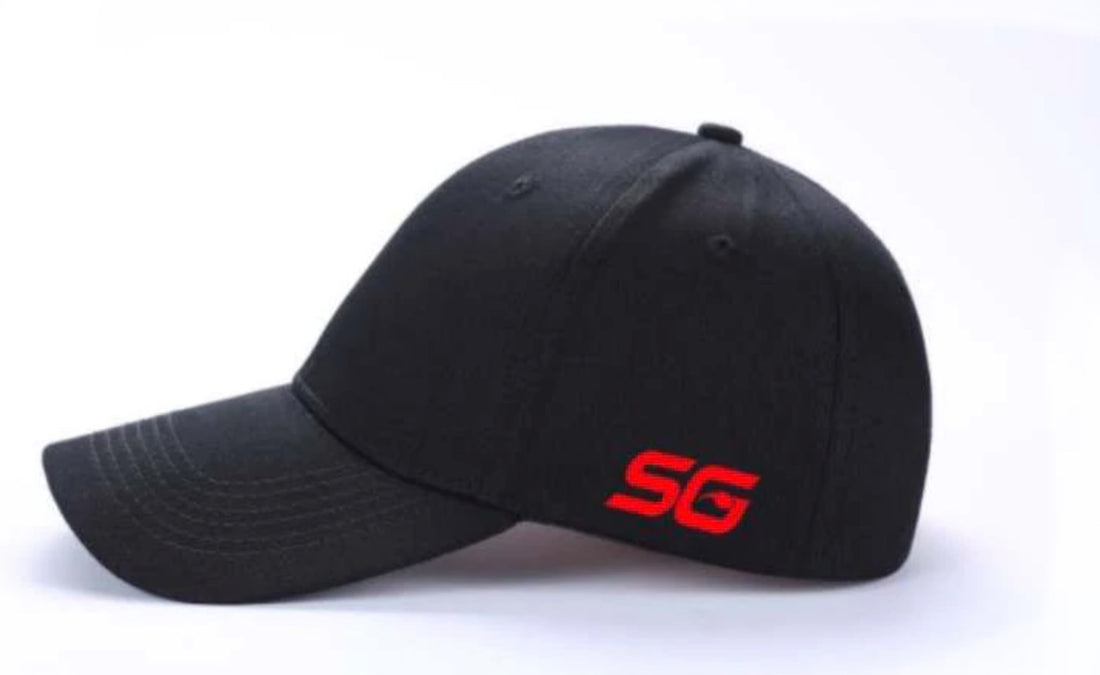 Scorpions Baseball Hat by Scorpion Gear featuring a curved brim and adjustable strap, in black with embroidered logo.