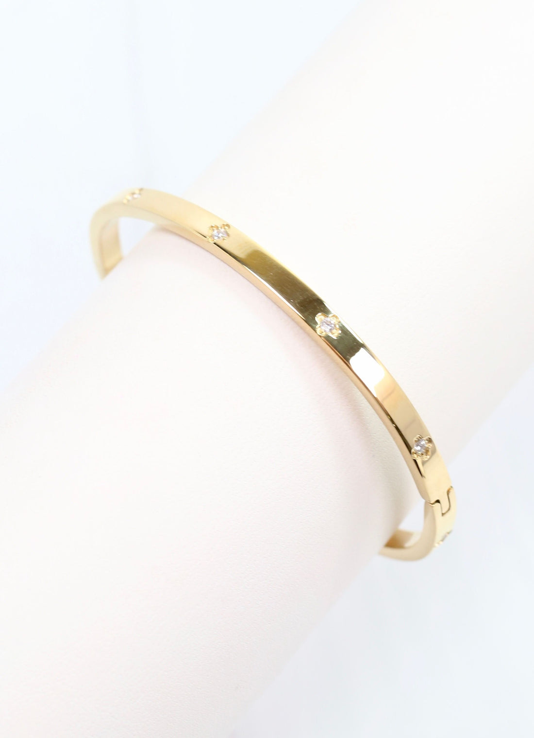 Kerry Cz Clover Bracelet