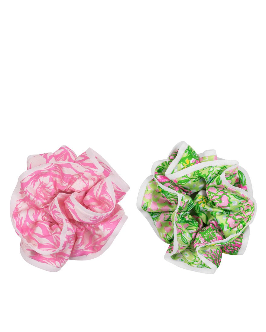 Lifeguard Press | Layered Ruffle Scrunchie Set,