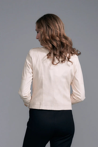 Leopard Print Vegan Jacket insight new york BCJ0931L-F26