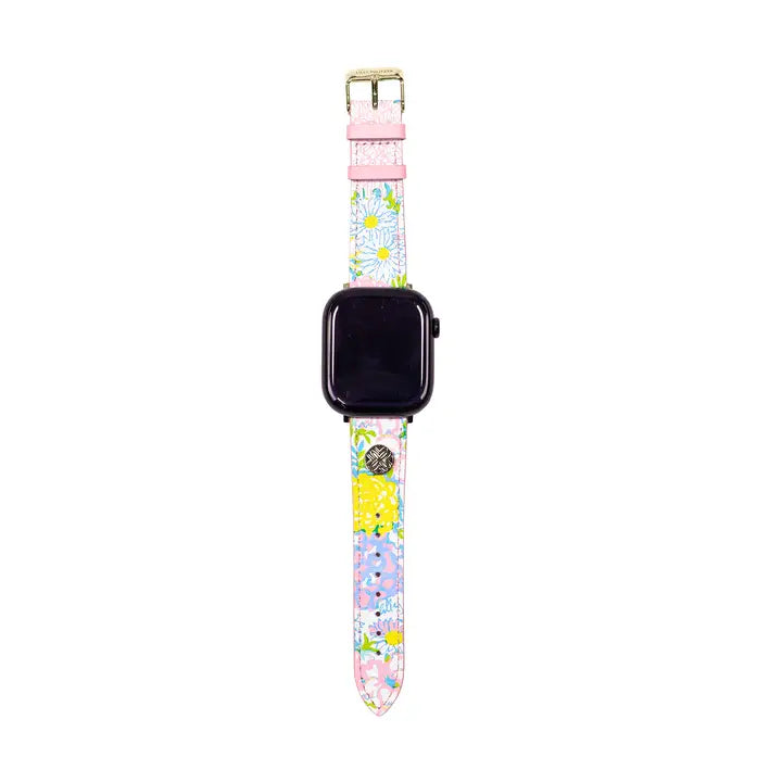 Lifeguard Press | Apple Watch Band, Lilly Garden Home with a floral patterned band
