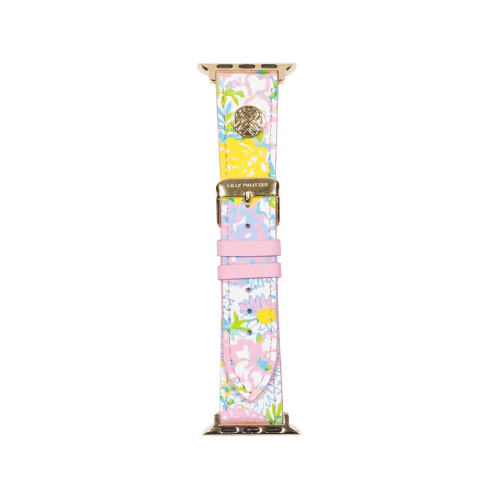 Lifeguard Press | Apple Watch Band, Lilly Garden Home with a floral patterned band