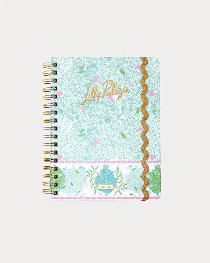Lilly Pulitzer 2026-2027 17 Month Large Agenda comes in Mint Condition Fantastical