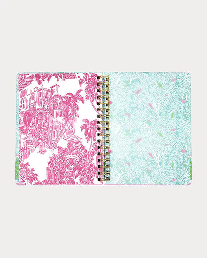 Lilly Pulitzer 2026-2027 17 Month Large Agenda in the color Mint Condition Fantastical