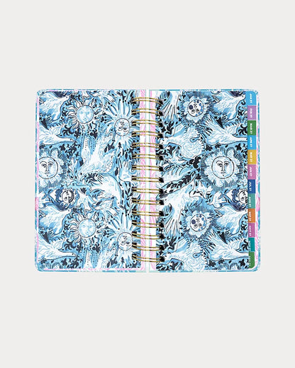 Lilly Pulitzer 2026-2027 17 Month Medium Agenda in Capri Blue Shelden
selected with jellyfish and shell design