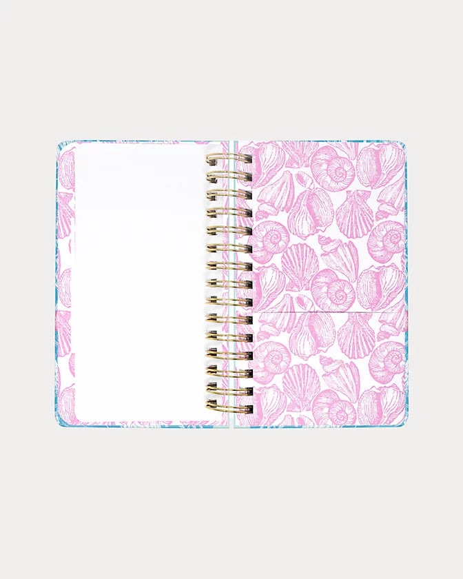 Lilly Pulitzer 2026-2027 17 Month Medium Agenda in Capri Blue Shelden
selected with jellyfish and shell design