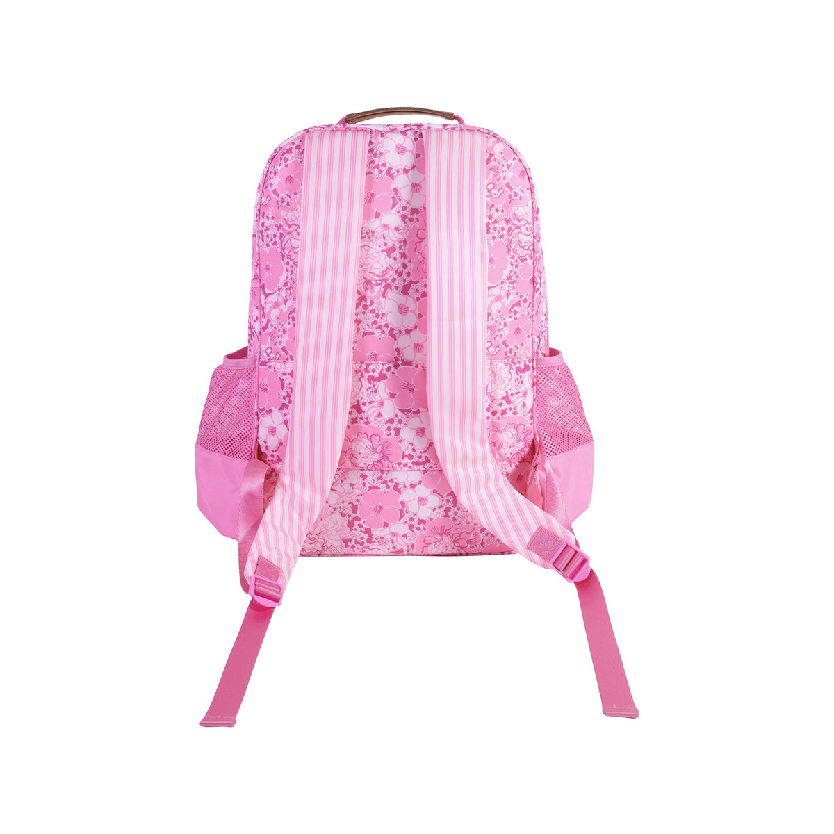 Lilly Pulitzer Backpack Conch Shell Pink  Pink floral patterned backpack
