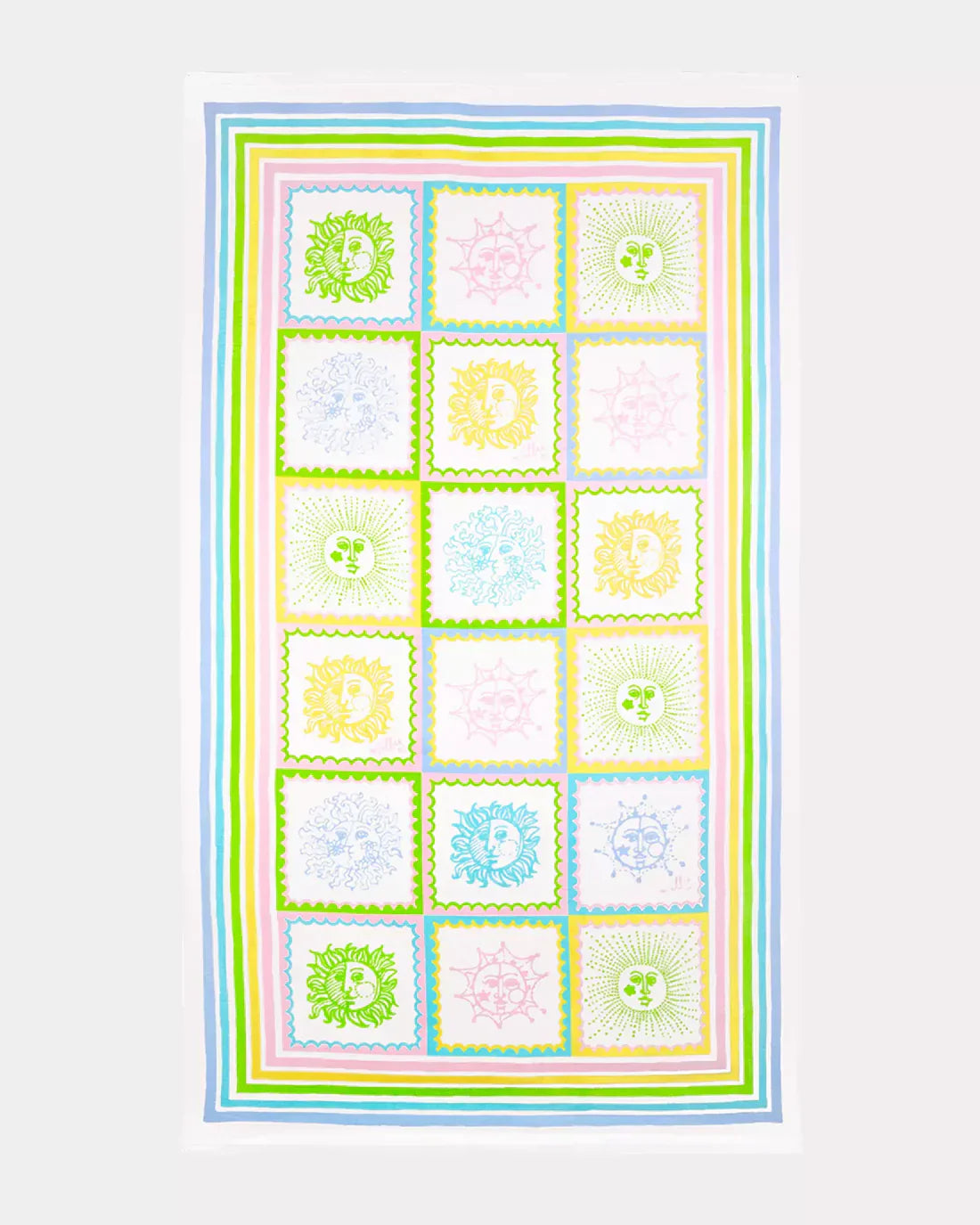 Lilly Pulitzer Beach Towel, Sun Tiles Home 550831_multisuntiles-sf