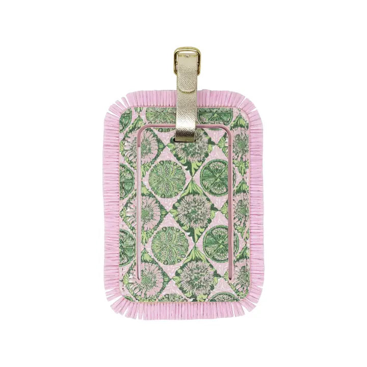 Lilly Pulitzer Luggage Tag, Tropical Tiles