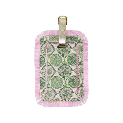 Lilly Pulitzer Luggage Tag, Tropical Tiles