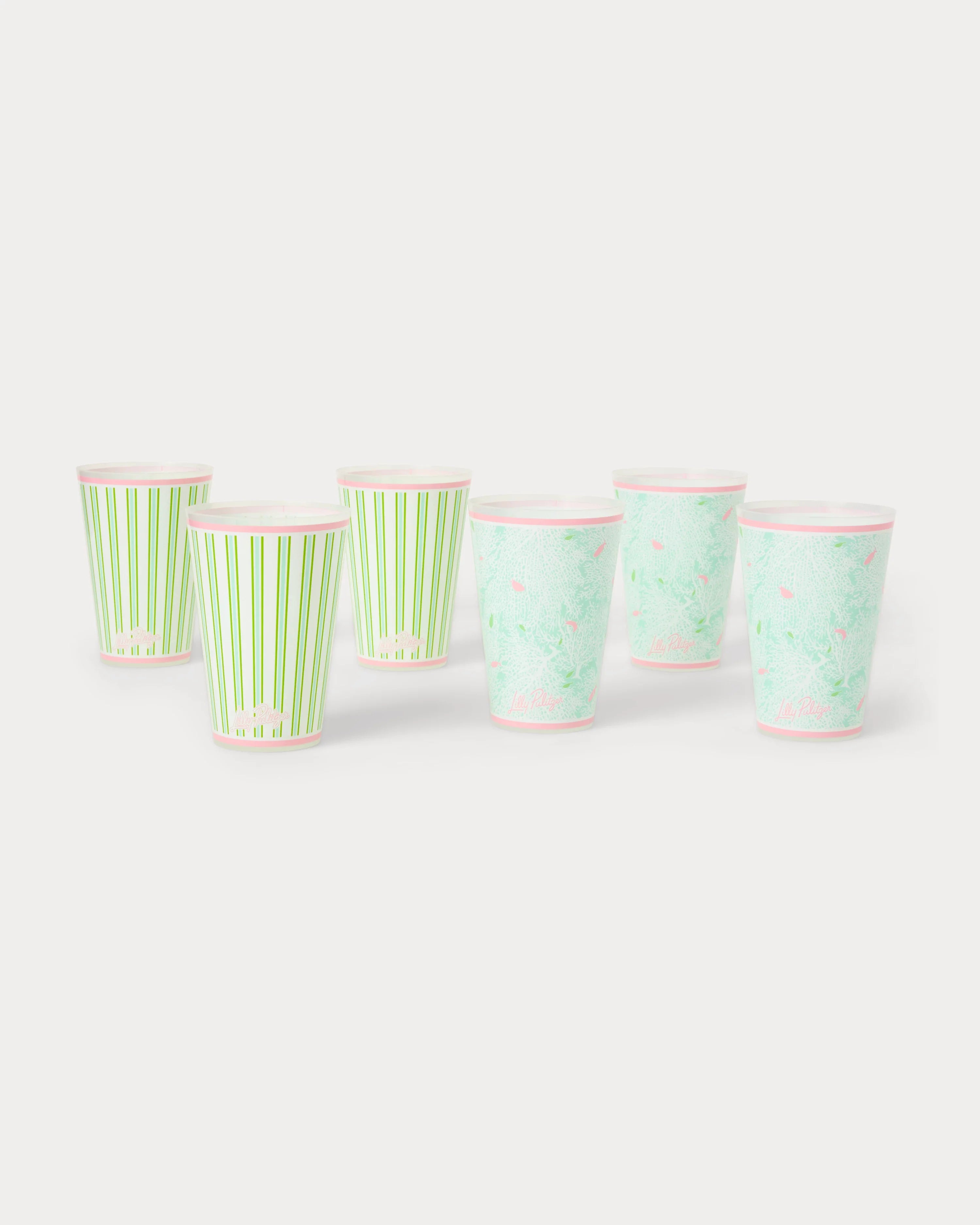 Lilly Pulitzer Pool Cup Set Color: Mint Condition Fantastical