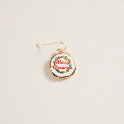 Decorative Christmas ornament with &