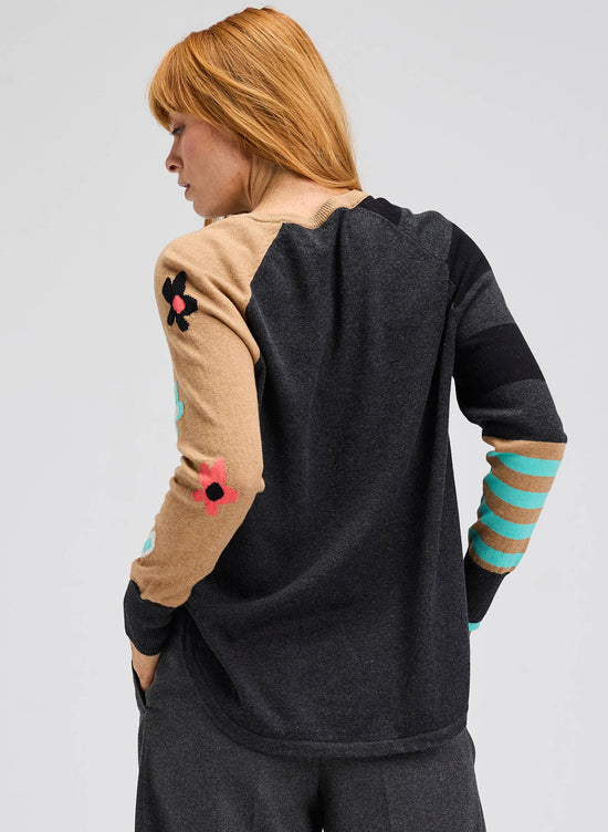 Zaket&amp; Plover | Po Stripe Sleeve Sweater