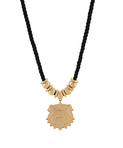 Golden Stella | Bulldog Cord Necklace