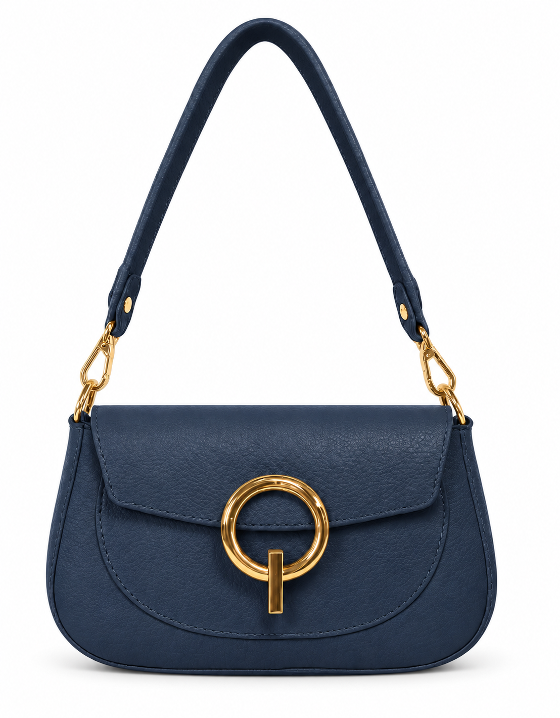 Navy Anabella Handbag