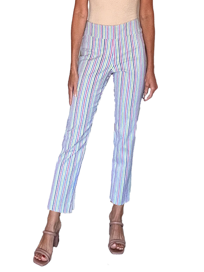 Krazy Larry | Stripe Print Pant