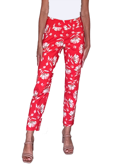 Krazy Larry | Flowers Print Pant