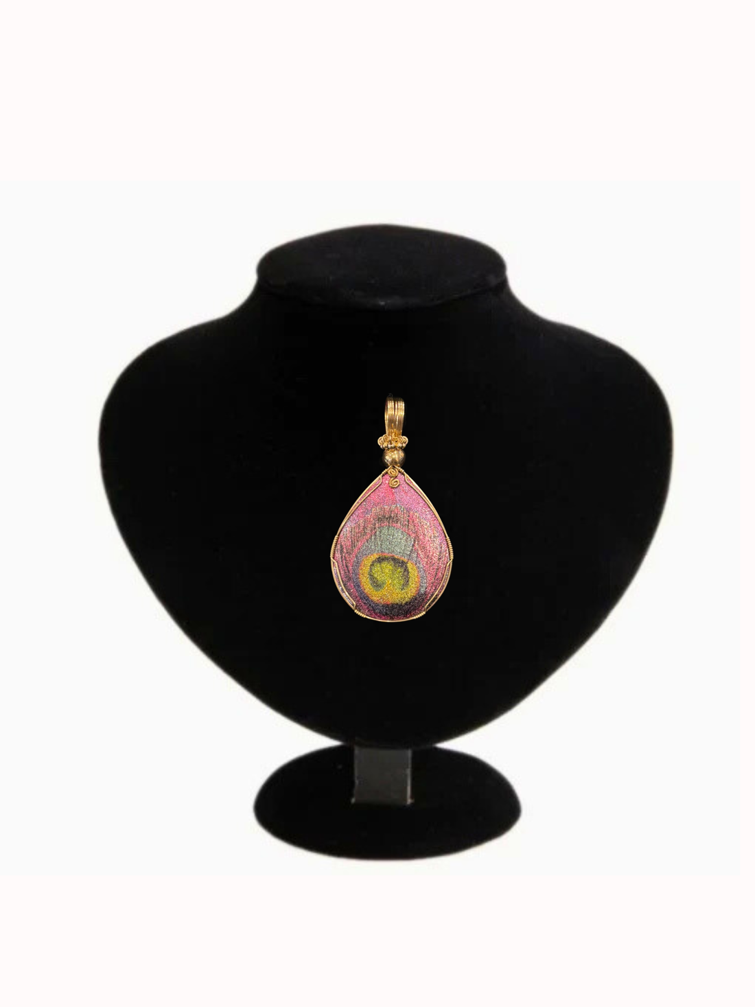 Starfire | Painted Peacock Feather