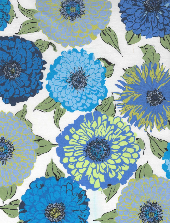 Patty Kim | Elizabeth Top- Blue Zinnia