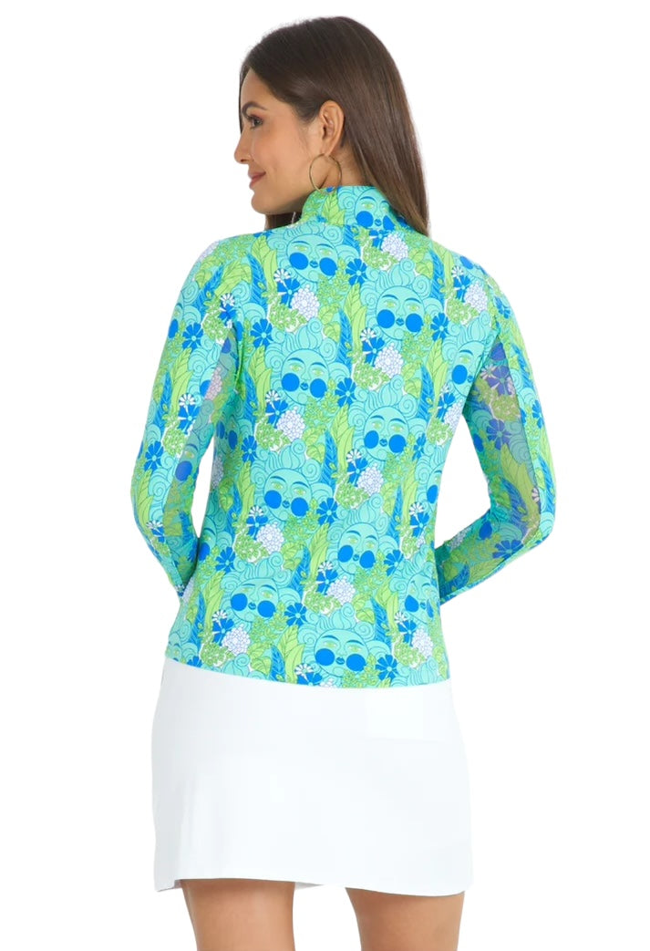 Ibkul | Nadia Print Long Sleeve