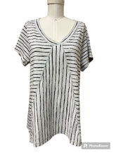 Load image into Gallery viewer, Escape By Hab | Stripe Vneck
