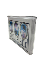 Load image into Gallery viewer, Blue Poppy | Oyster Note Card Set with Sea Island
