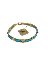 Load image into Gallery viewer, Starfire | Turquoise Tube Bracelet
