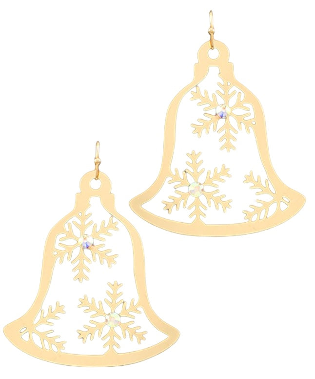 Evelyne Talman | Gold Bell Earrings