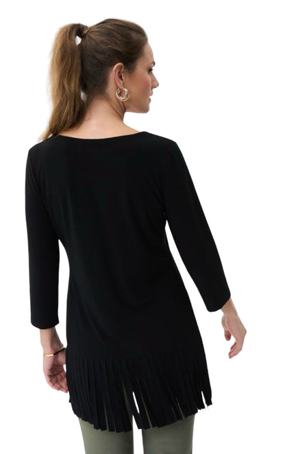 Joseph Ribkoff | Tunic W/fringe