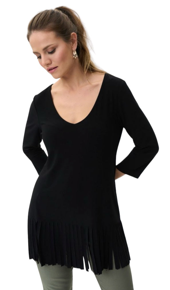 Joseph Ribkoff | Tunic W/fringe