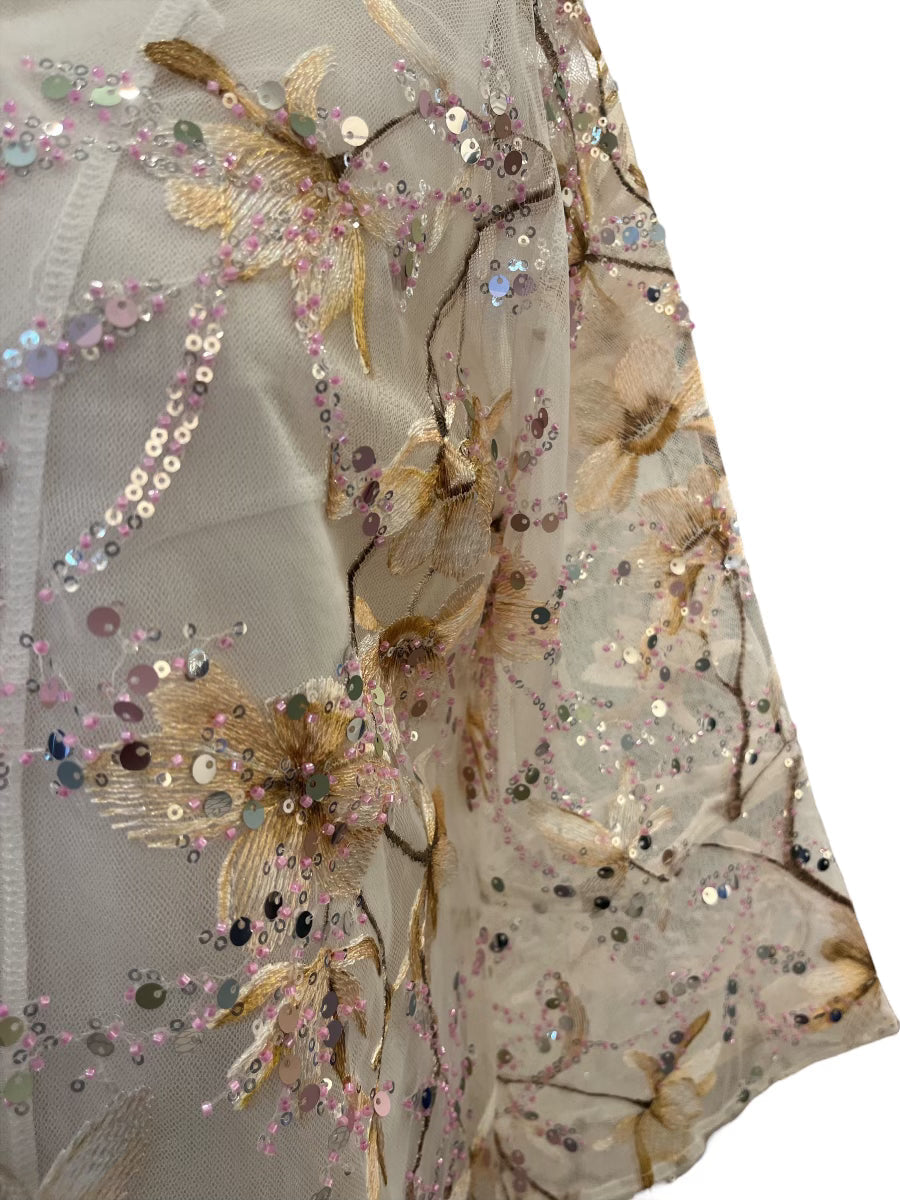 Damee | Floral Sequin Jacket