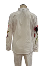 Load image into Gallery viewer, Ravel | White flower Blouse

