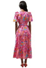 Load image into Gallery viewer, Evelyne Talman | Tiered Shift Midi Dress
