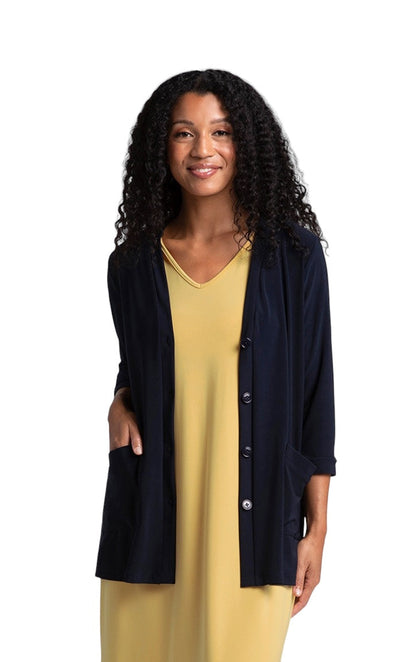 Sympli | Classic Button Cardigan