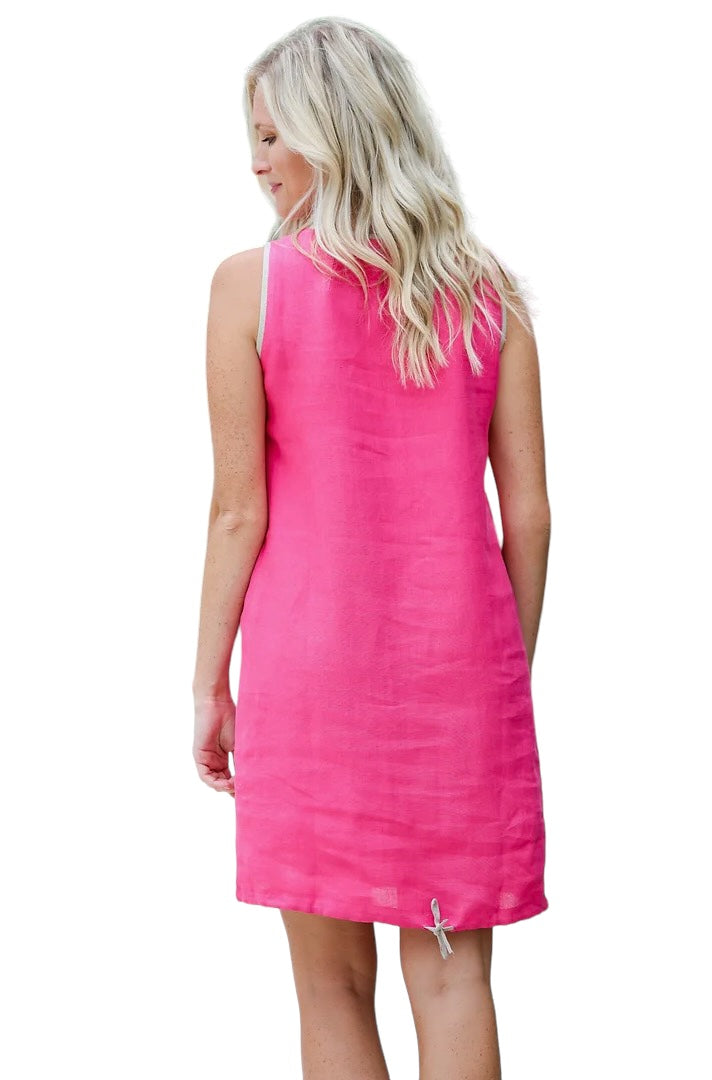 Ilinen | Magenta Shift Dress