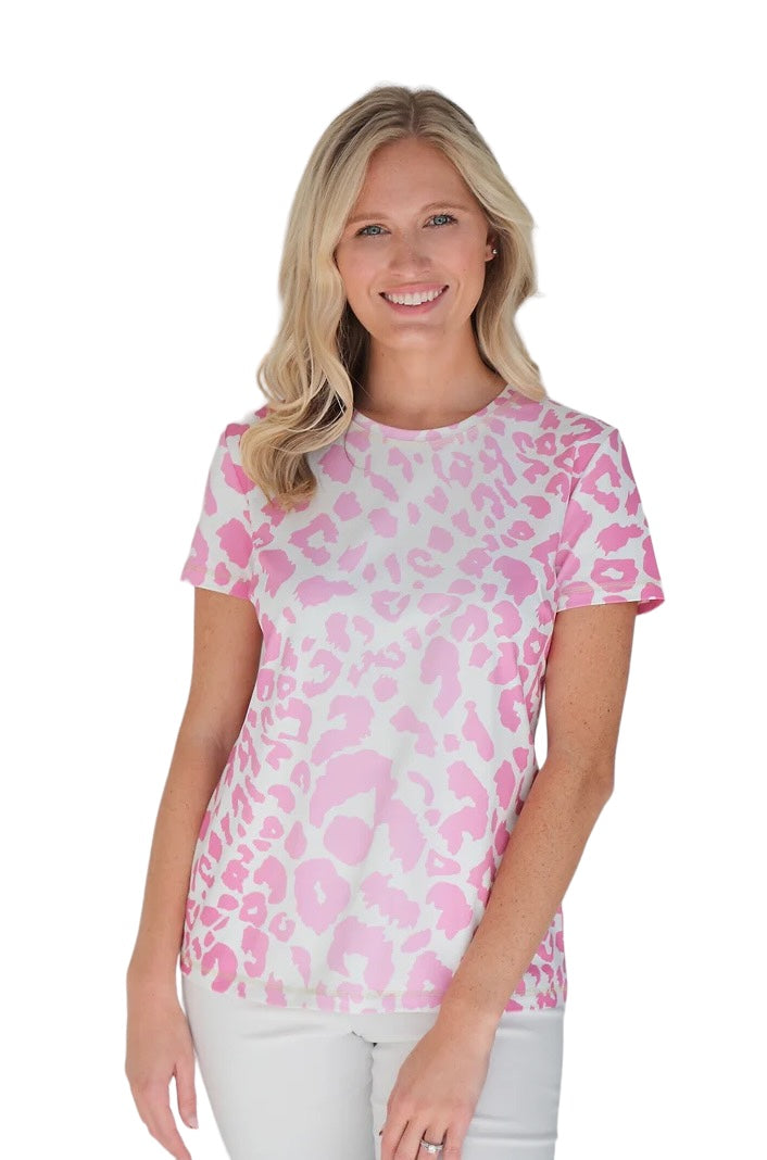 Ilinen | Leopard Pink Tee